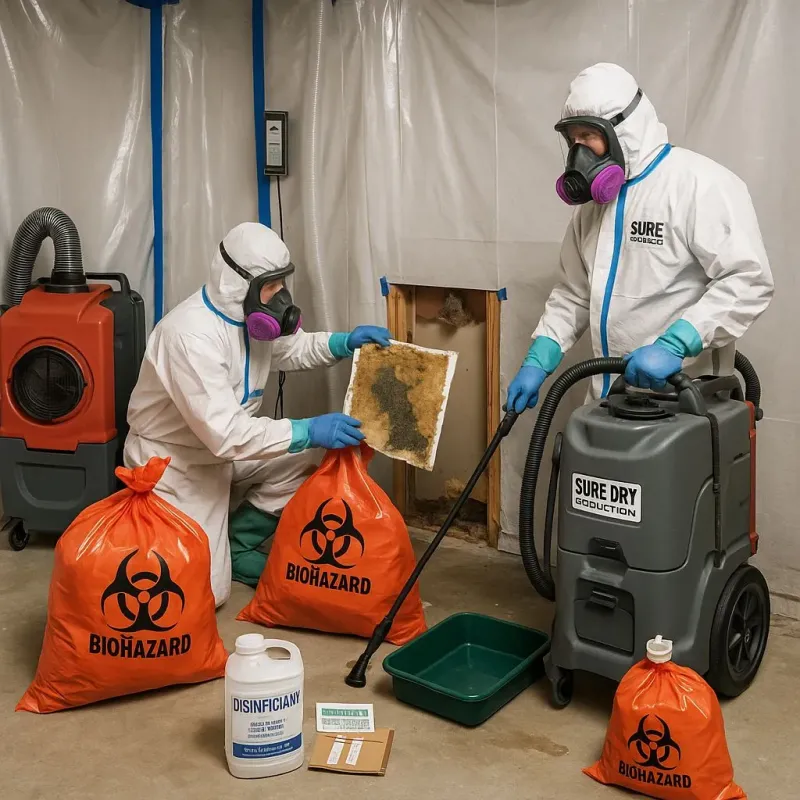 Contaminated Water Handling Protocols process in Brown City, MI