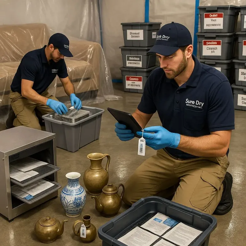 Content Protection and Restoration process in Brown City, MI